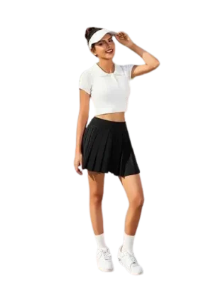 Women's High Waist Pleated Tennis Skirts