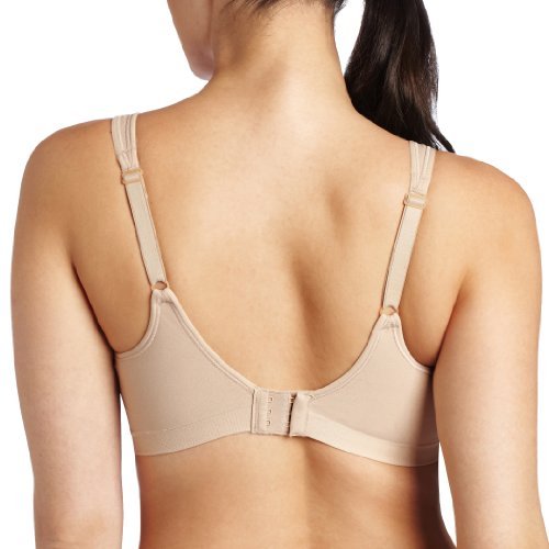 Bali Women's Comfort Revolution Wire Free Bra,Nude,36D - Image 3