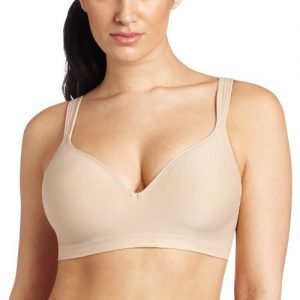 Bali Women's Comfort Revolution Wire Free Bra,Nude,36D