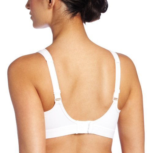 Champion Women S Spot Comfort Full Support Sports Bra White 38c