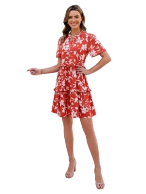 Women's Spring Summer Bold Printed Dresses