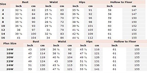 Datangep Women's Straps V-Neck Embellished Belt Empire Long Wedding Dress for Bride with Chapel Train US8 - Image 5