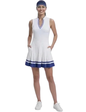Womens V neck Rally Dress