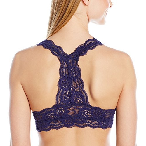 Amazon Brand - Mae Women's Racerback Lace Plunge Bralette (for A-C cups) - Image 3
