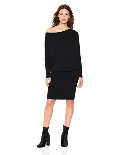 Cable Stitch Women's One-Shoulder Sweater Dress