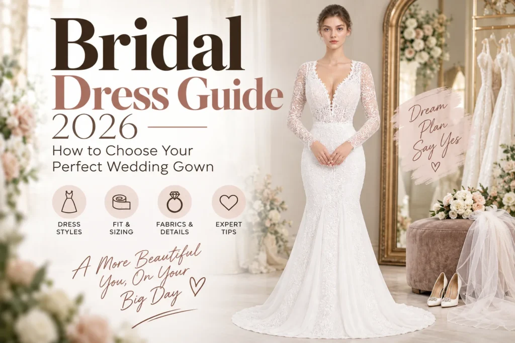 Bridal Dress Guide 2026: How to Choose Your Perfect Wedding Gown